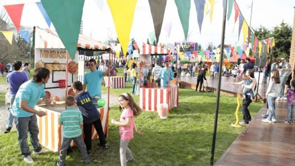 La Kermesse Nómade en el agasajo para los niños chimpayenses
