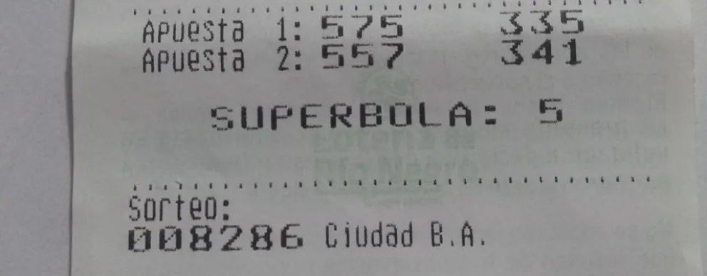 ¡Hoy, en Luis Beltrán salió un premio de la quiniela de $5.235.076!