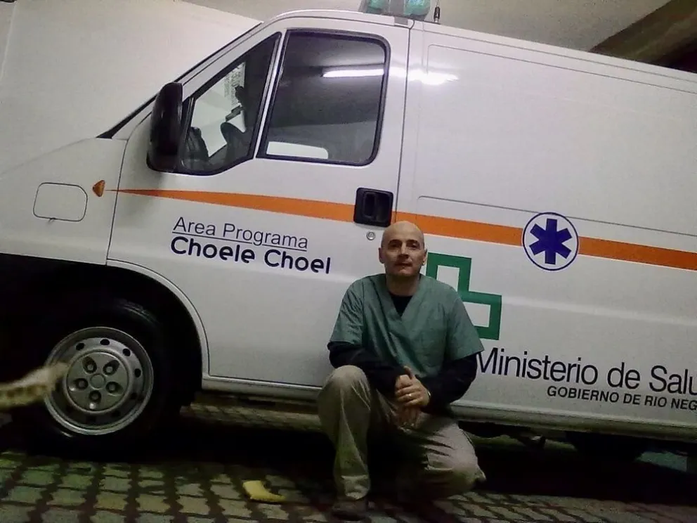 Covid-19: Jorge, el hombre de la ambulancia celebró su batalla ganada