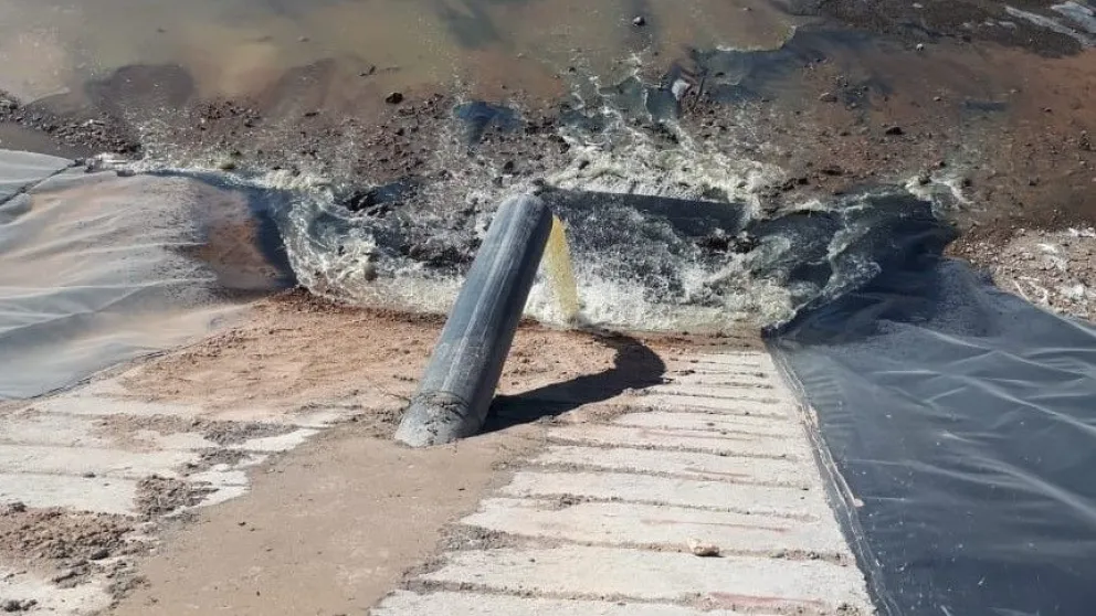 Sistema cloacal en Choele: ¿Vuelco cero o vuelco al río?