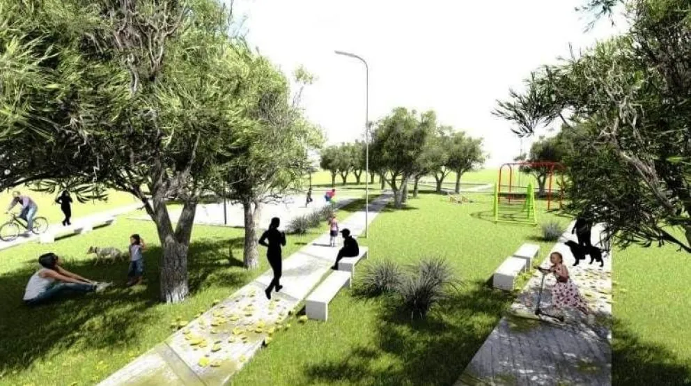 Río Colorado: El Barrio Esperanza tendrá un nuevo espacio público