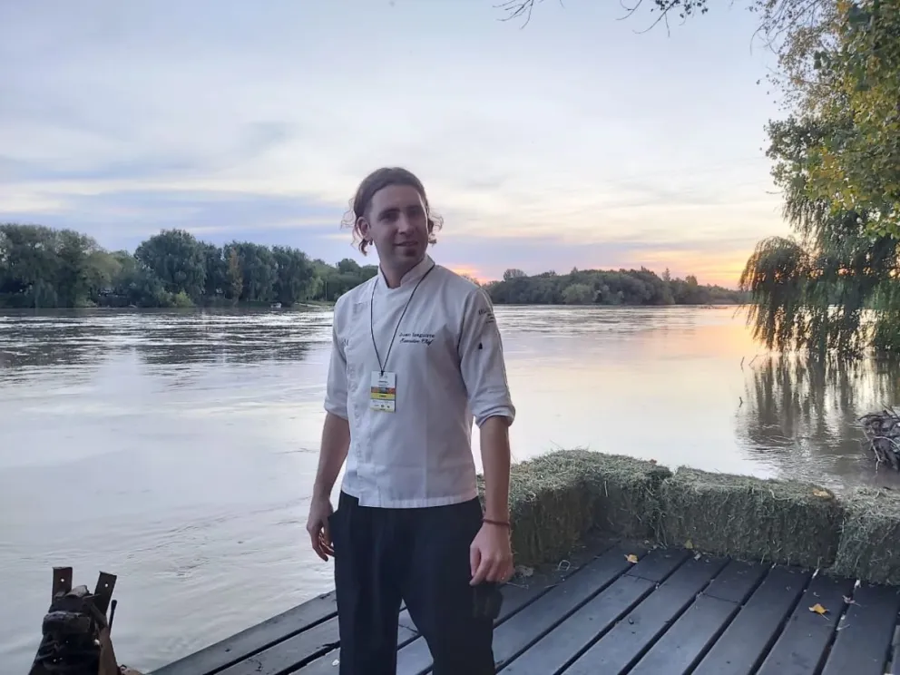 Juan Izaguirre, el chef rionegrino por adopción que representa a la provincia en los mejores concursos gastronómicos