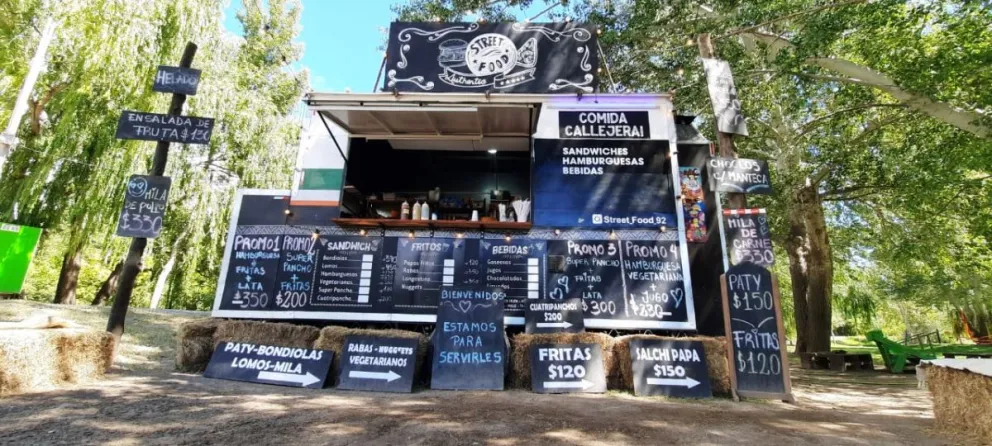 Desvalijaron el carrito de la Isla 92 "Street food"