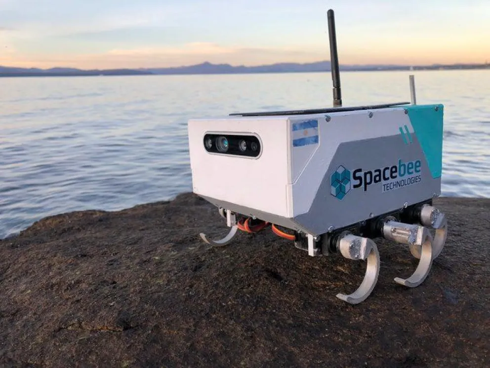 Un rionegrino diseñó un robot que viajará a la Luna