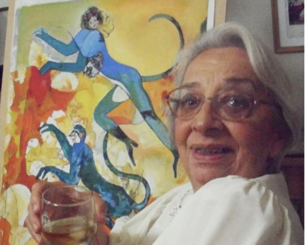 Moni, "ella es arte, ella es vida"