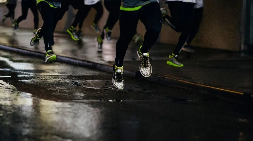 Corrida nocturna de invierno en Luis Beltrán