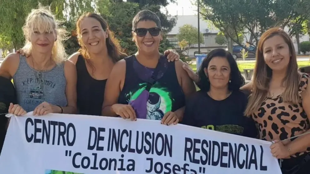 El Centro de Inclusión Colonia Josefa en el 8M: "Estamos convencidas de lo que queremos y creemos"