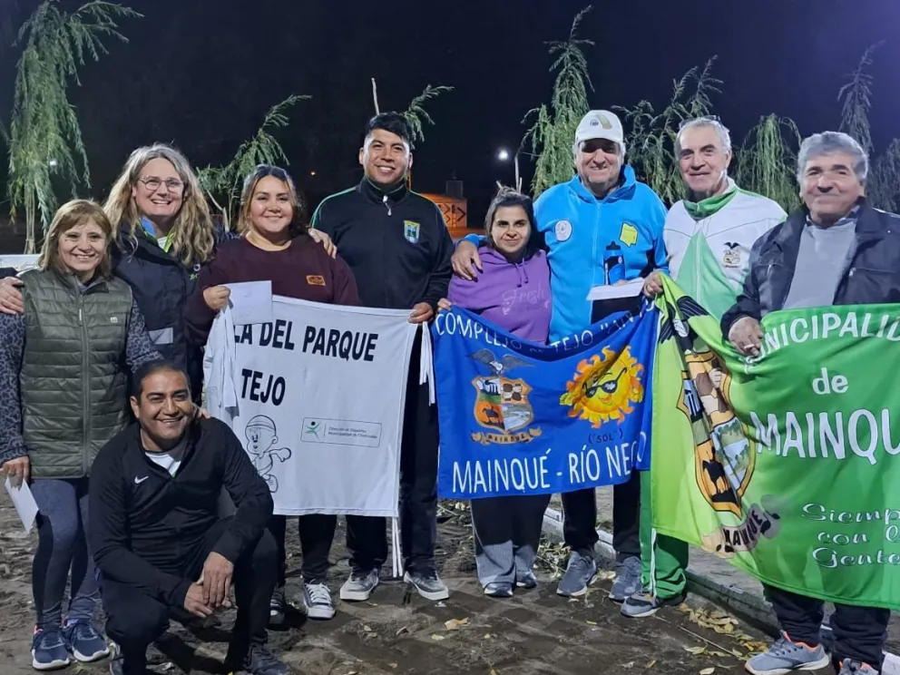 Compitieron 54 parejas en el torneo de tejo que se desarrolló en Choele Choel