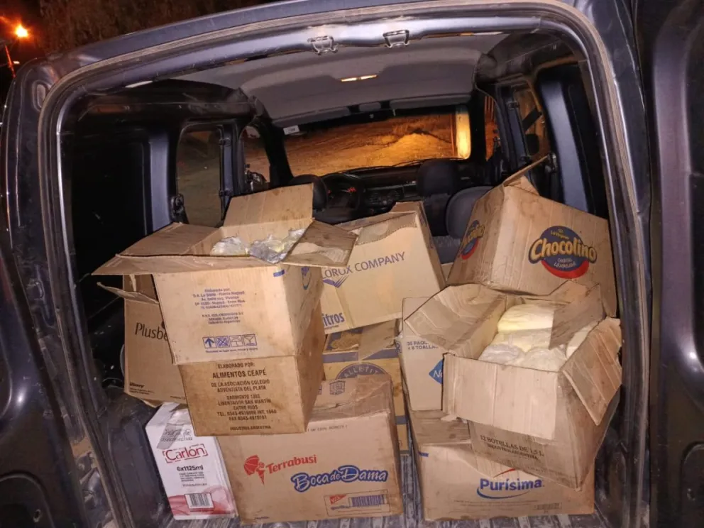 Decomisan 200 bolsas de grasa vacuna en Choele Choel
