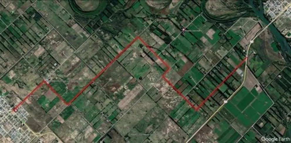 Comenzó la obra de repavimentación del camino rural "La Rinconada"