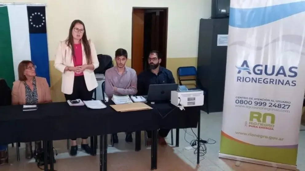 Todo listo para que comience la construcción de una cisterna en Coronel Belisle