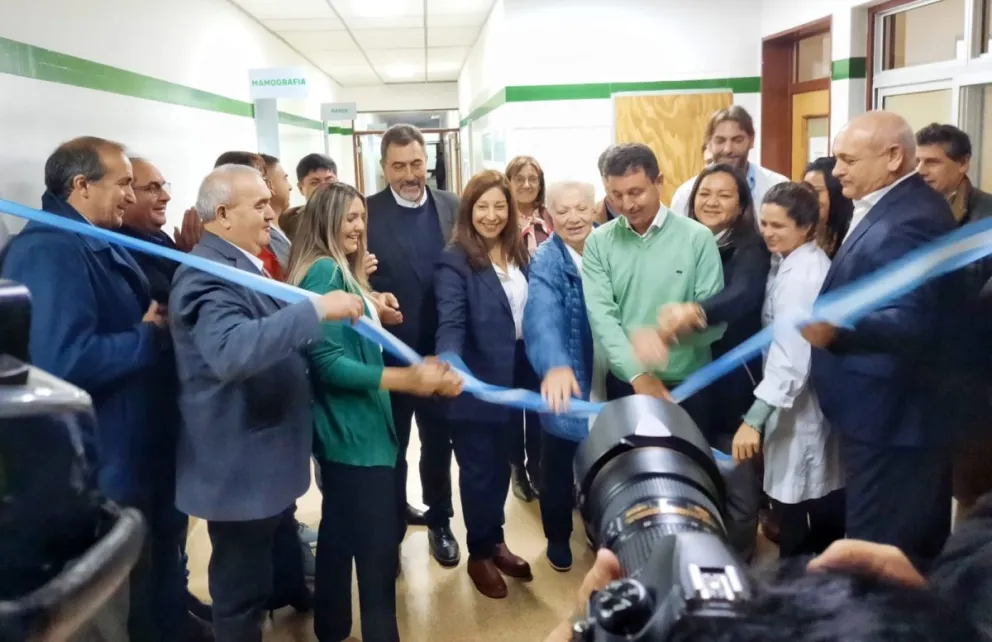 Inauguración del tomógrafo y Área Digital del Hospital de Choele Choel