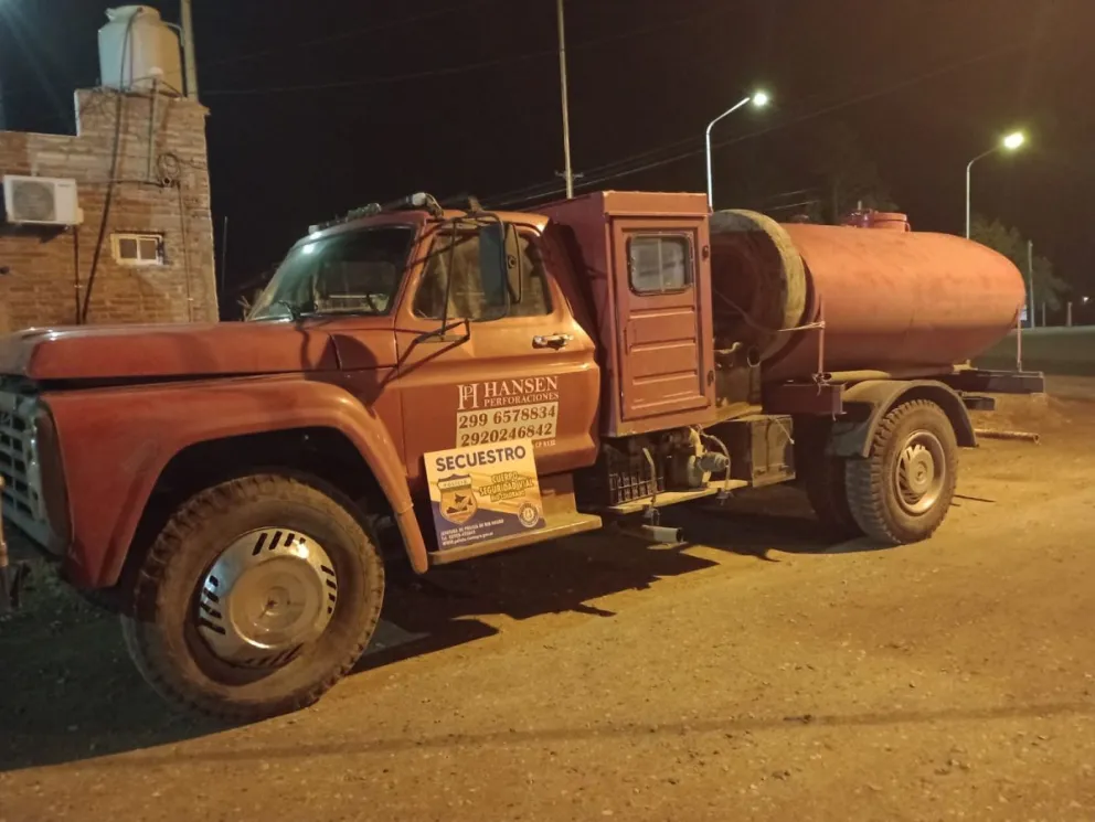 Río Colorado: Recuperaron un camión robado del Alto Valle