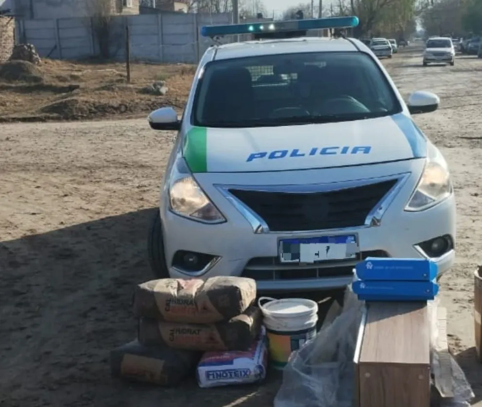 Recuperaron elementos robados en Río Colorado