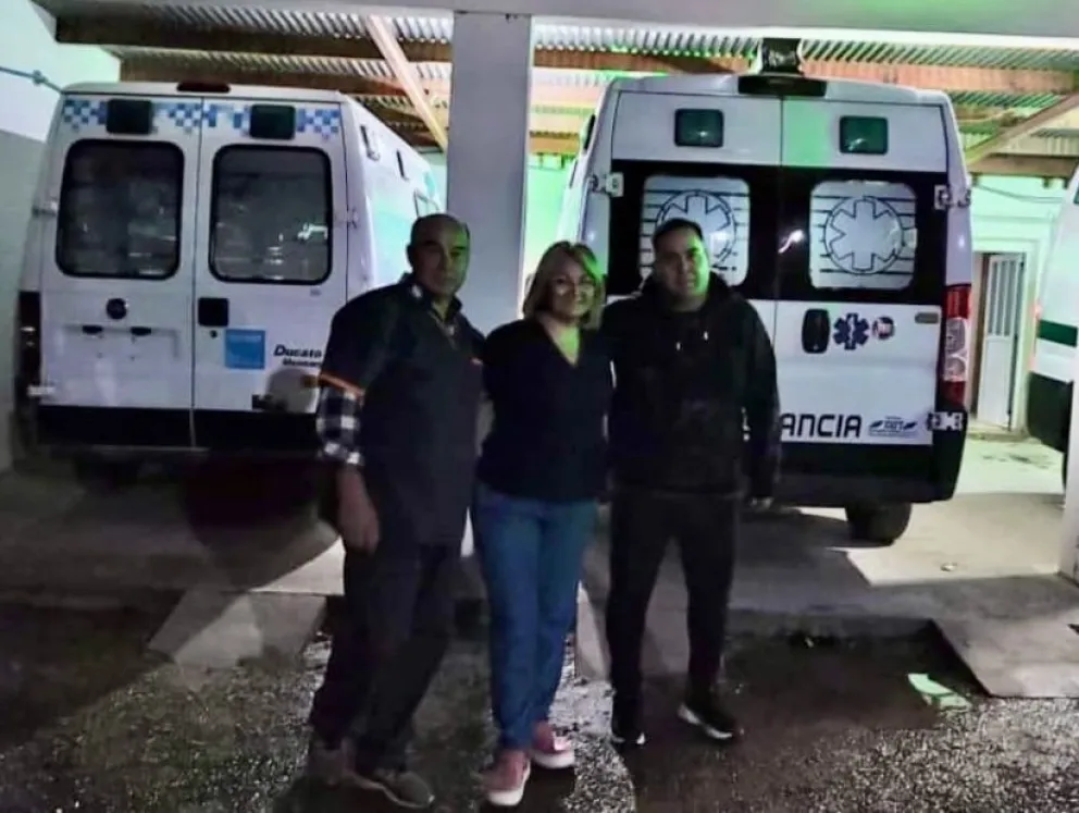Personal del Hospital de Choele intervino en un accidente cuando regresaba de una derivación