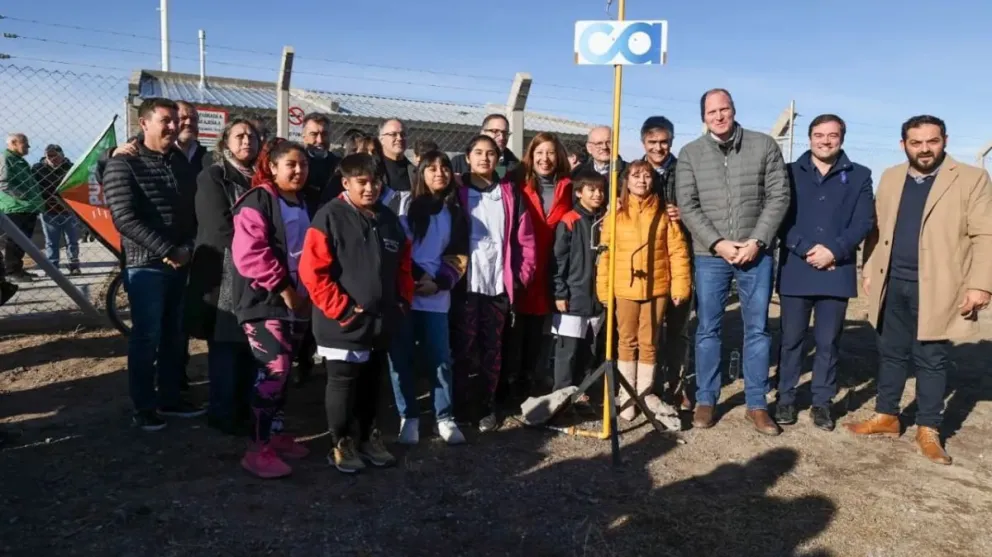 Inauguran el Gasoducto de la Región Sur que beneficiará a más de 17.000 personas