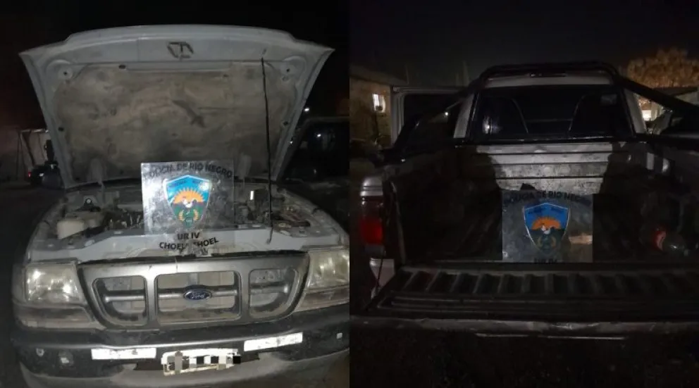 Recuperaron en el Valle Medio un vehículo robado en Neuquén