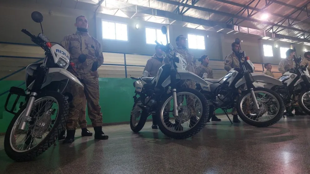 Las Brigadas Rurales ya cuentan con motos para el control del abigeato