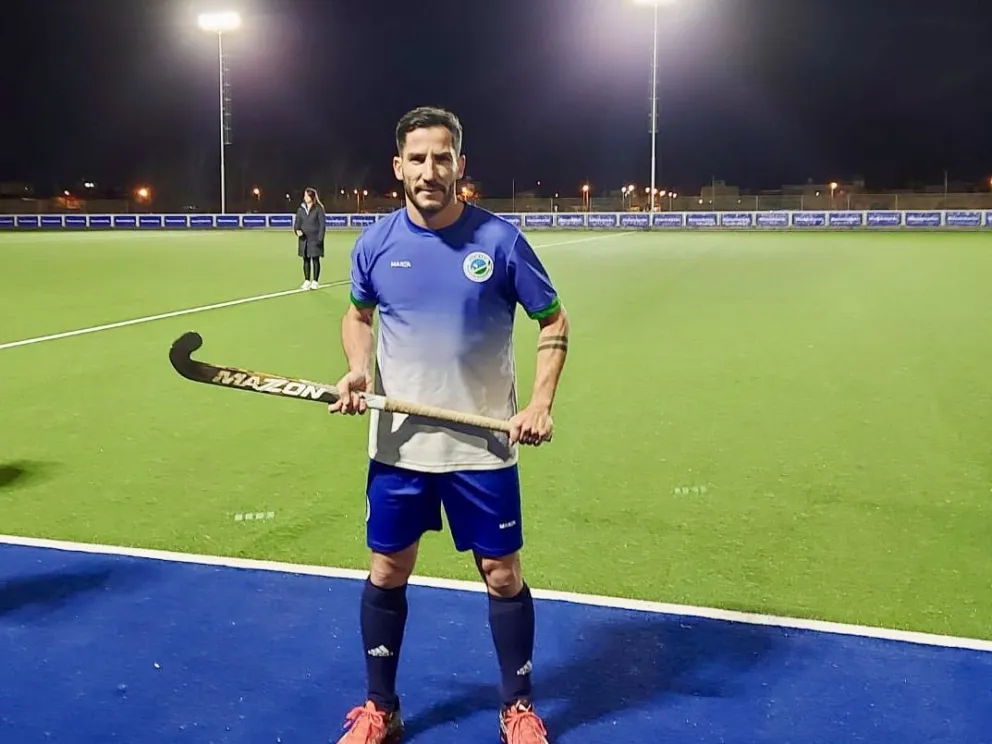 "Nos ilusionamos con el ascenso": es de Choele Choel y aporta su experiencia en la selección de hockey de Río Negro