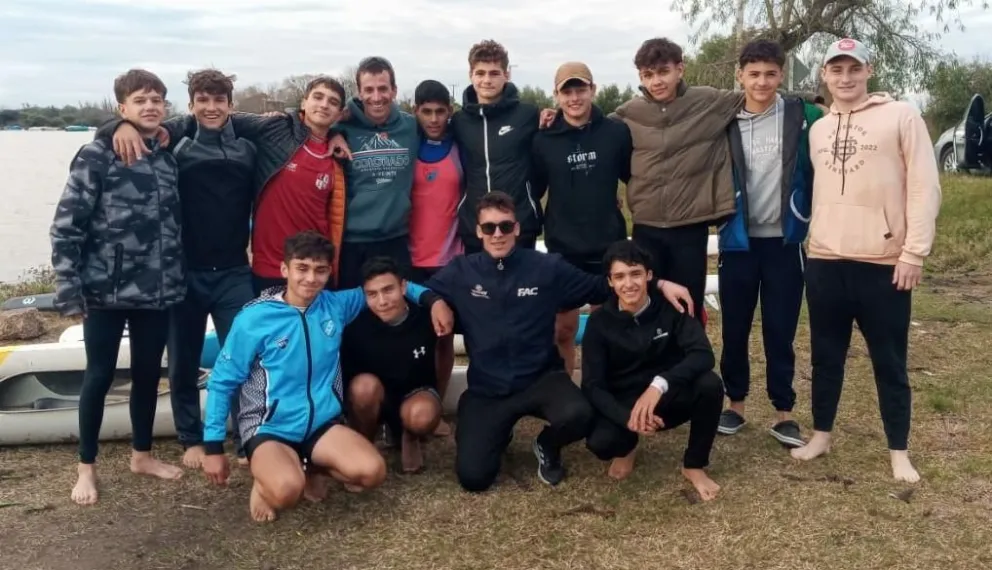 Palistas vallemedienses participaron del selectivo en Entre Ríos para el Sudamericano de Velocidad