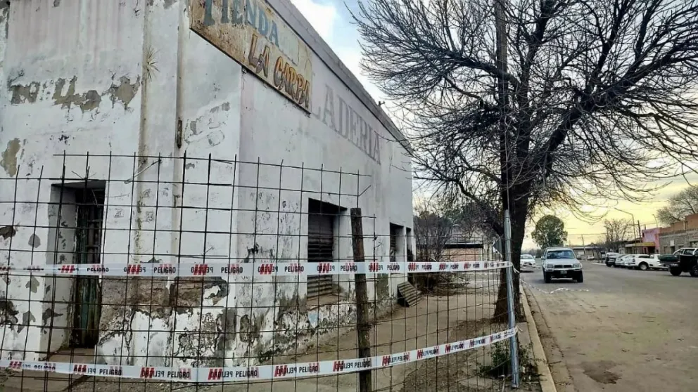 Nostalgia en Luis Beltrán: se demolió el local del mítico Kiosco Bogado