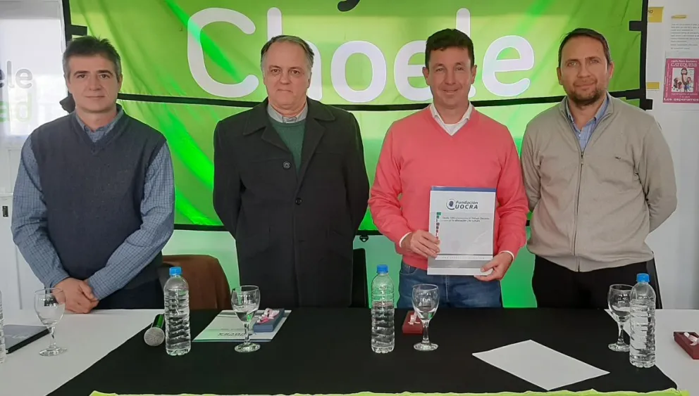 Crean centro de capacitación para trabajadores de la construcción en Choele Choel