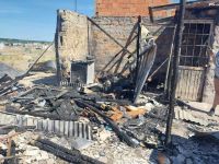 Dos incendios devastadores en viviendas de Choele Choel 