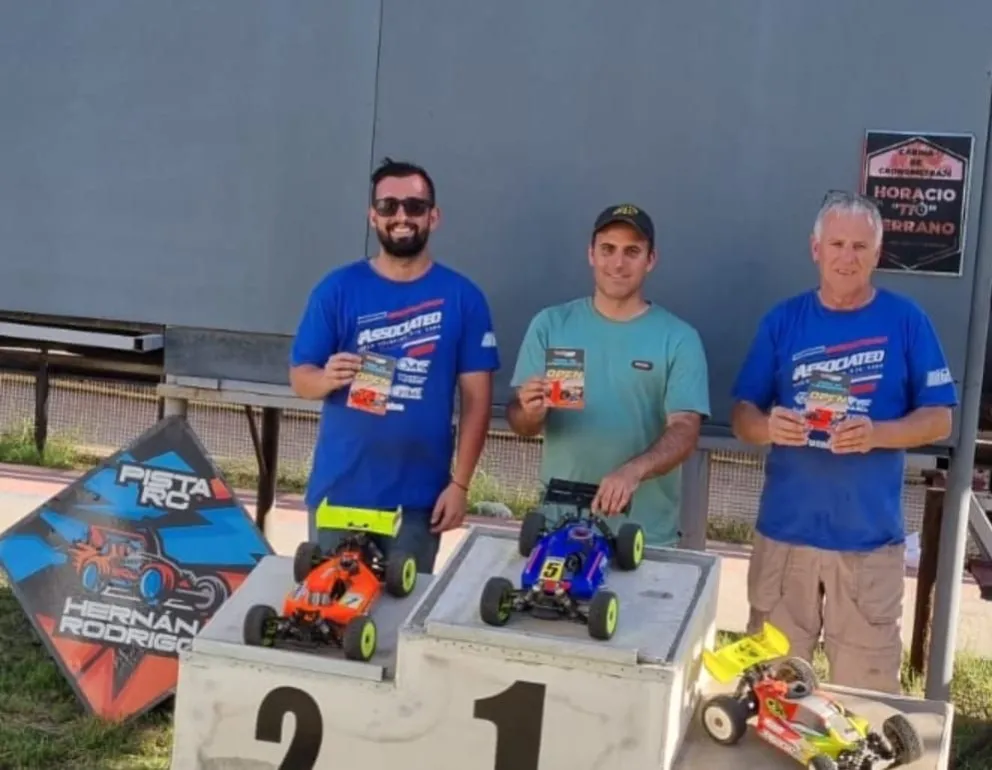Ricardo Houriet de Choele Choel se quedó con el 1º puesto en el Campeonato Nacional de Automodelismo 