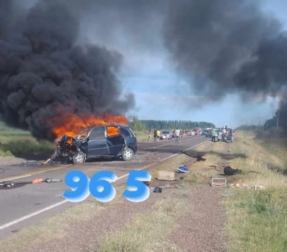 Accidente de tránsito fatal entre Lamarque y Pomona 