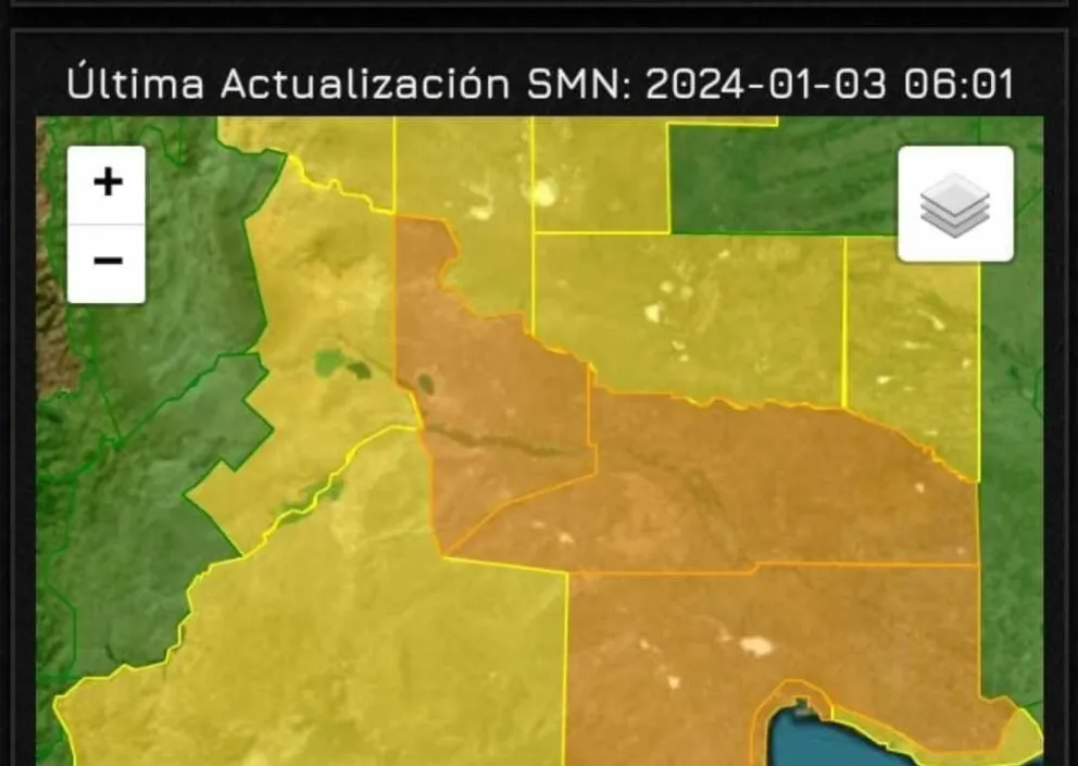 Alerta Naranja para el Valle Medio 