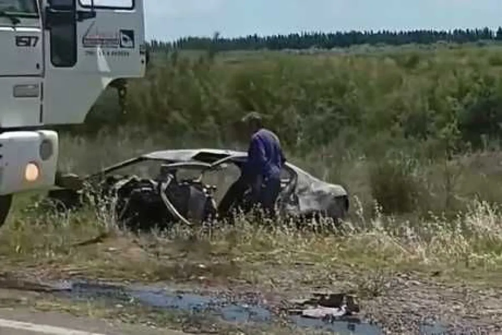 Trágico choque cerca de Lamarque: identifican a las víctimas