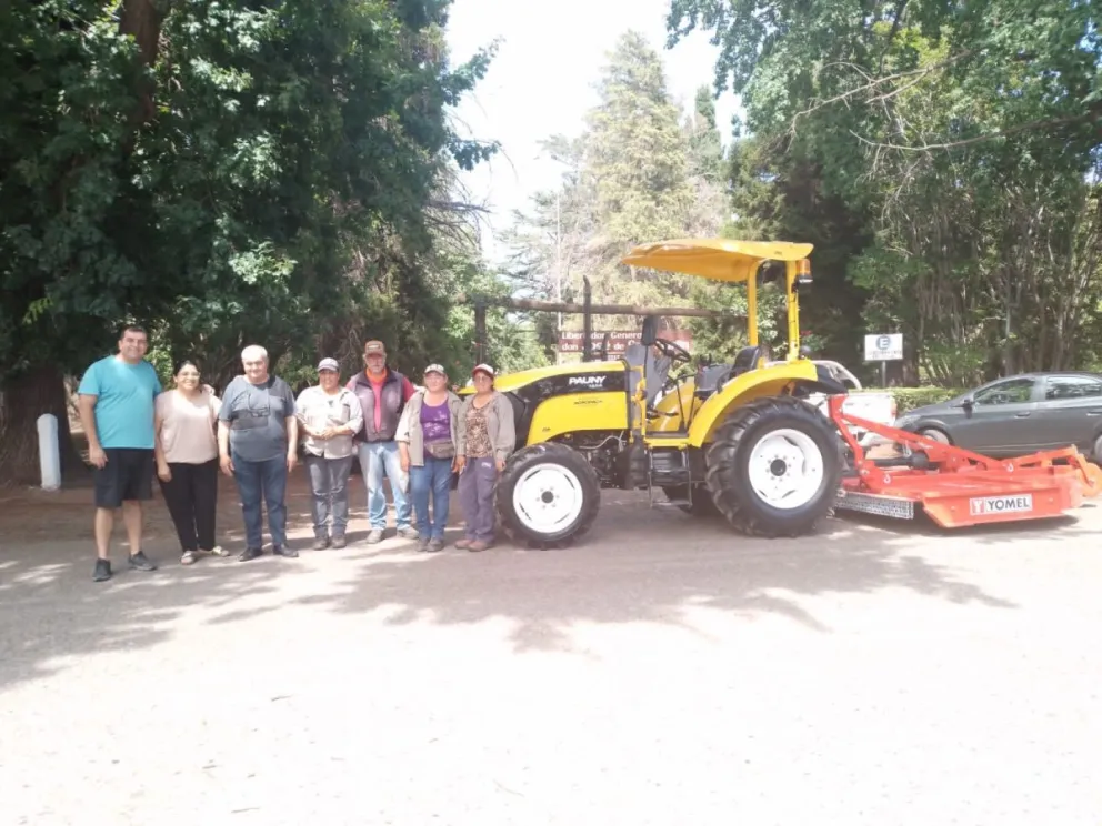 Pomona incorporó nuevas maquinarias a su parque automotor