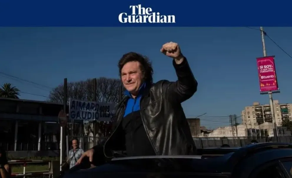 The Guardian sobre Milei: "hay elementos del fascismo"