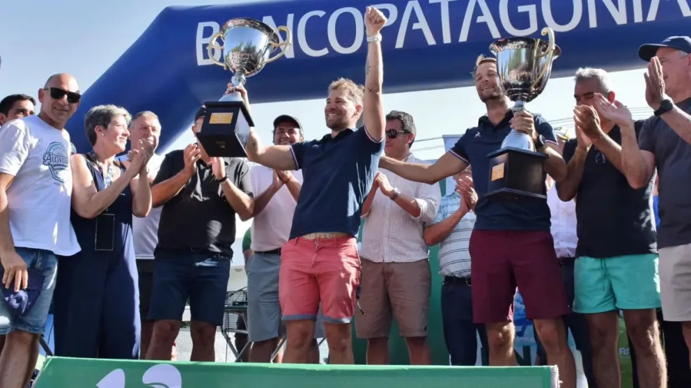 Los franceses Candy y Urban se quedaron con la Regata del Río Negro 