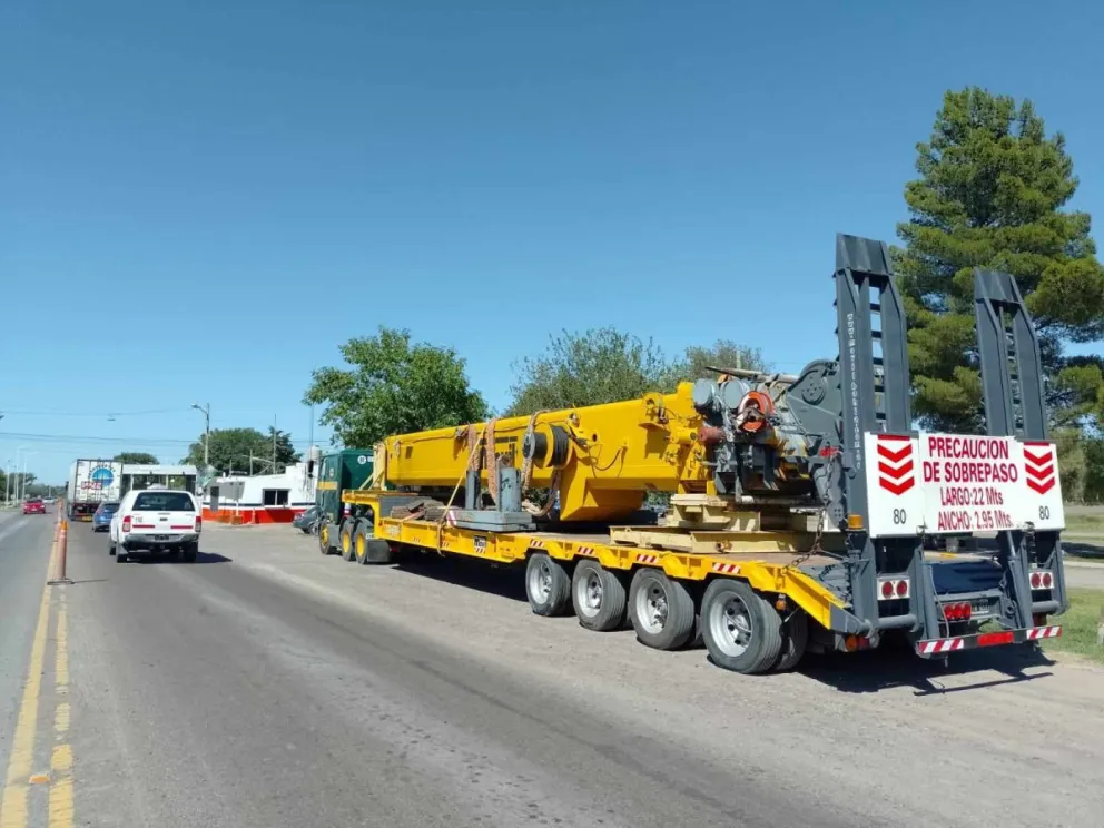 Secuestran semirremolque con irregularidades en Río Colorado