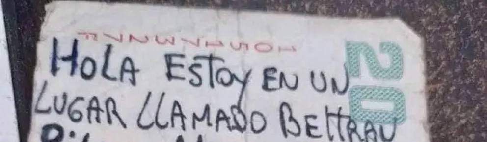 La historia detrás del billete con un escalofriante mensaje 