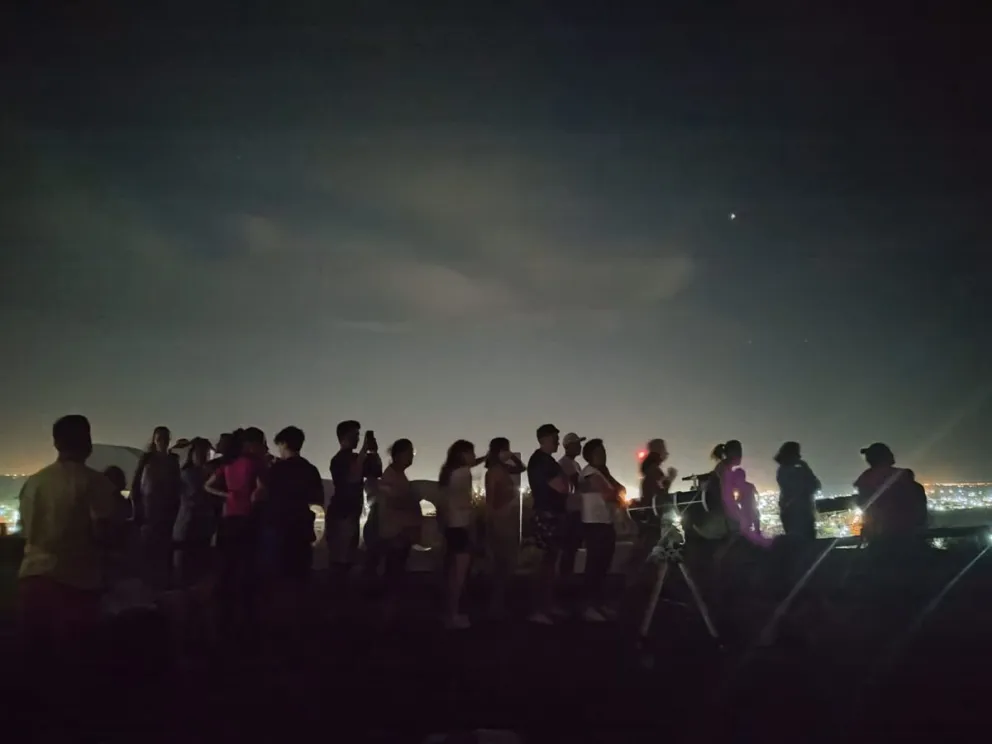 Astroturismo en Choele Choel: muy buena convocatoria  