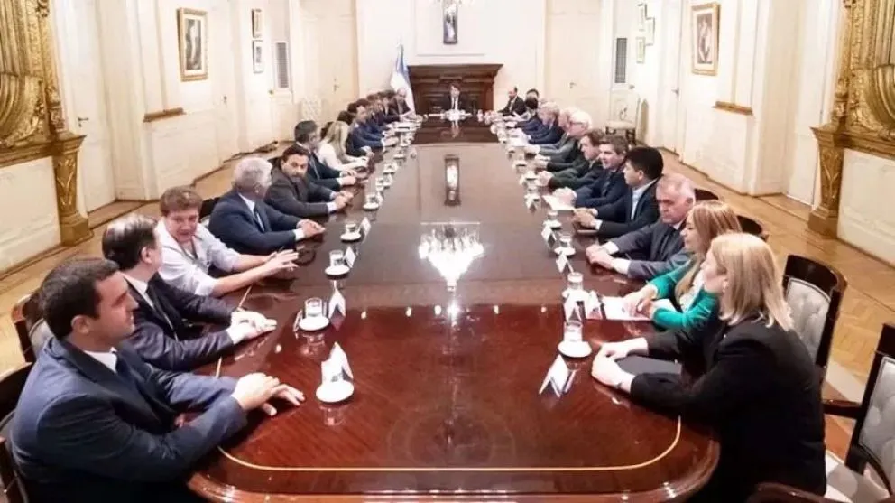 Mandatarios provinciales se reunieron con Nación: cuáles fueron los temas a tratar