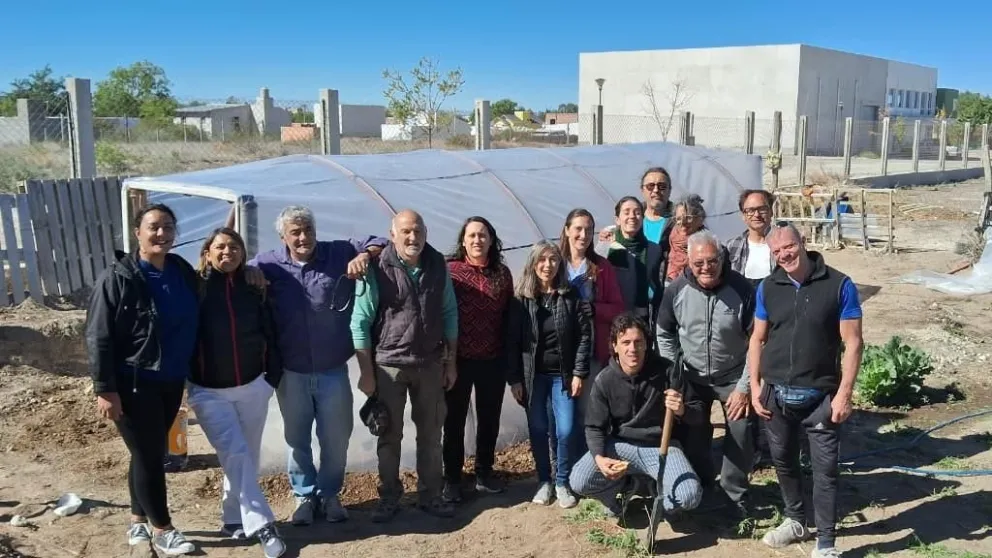 Nuevo Invernadero Escuela en Las Grutas