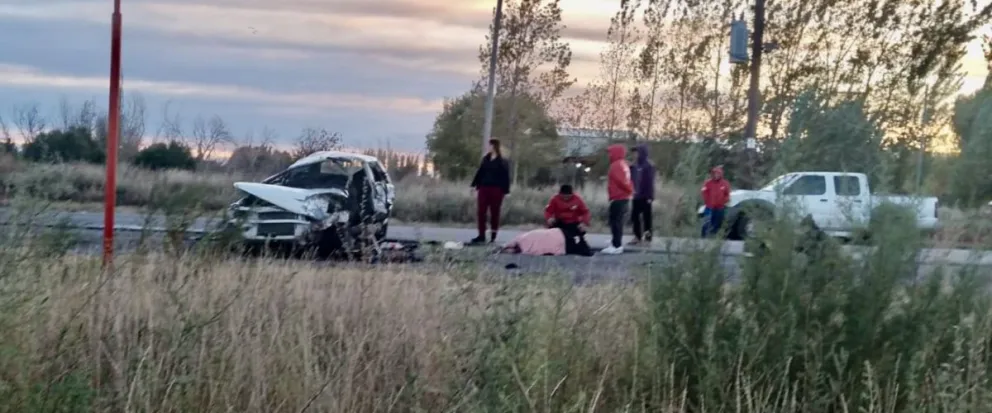 Sorprendente hallazgo cerca del choque en Luis Beltrán 