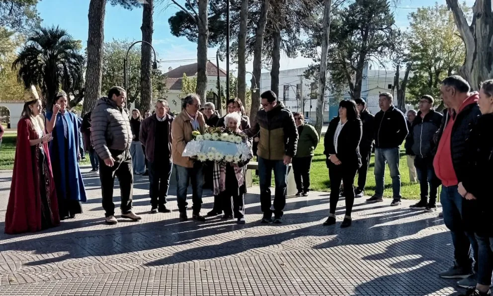 Lamarque inició su cumpleaños con dos significativas inauguraciones 