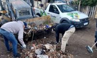 Operativo Limpieza: continúan los trabajos en barrio de Choele Choel 