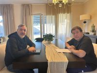 Weretilneck y Aguiar definieron retomar negociaciones salariales el lunes 10