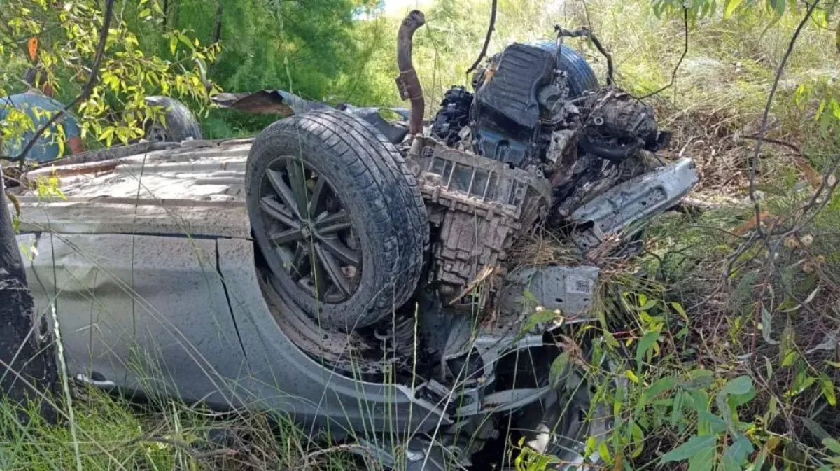 Se quedó dormido y volcó antes de llegar a Viedma | 7enpunto