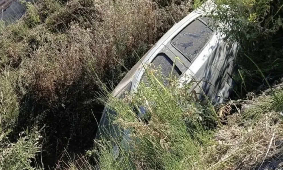 El vehículo era de marca Fiat Argo. (Foto: gentileza).