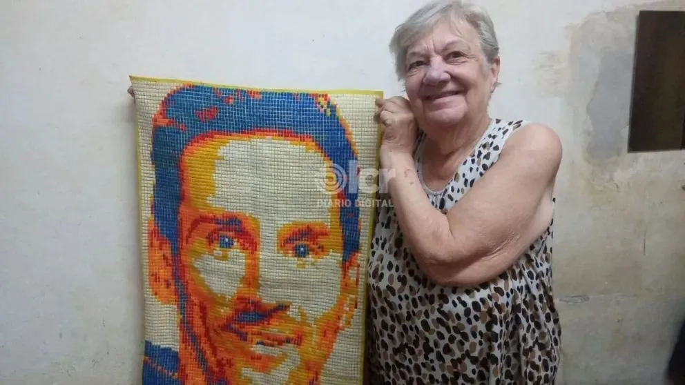 Realizar esta obra de arte le llevó varios meses de trabajo.