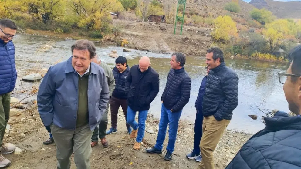 El Mandatario constató el correcto avance de la obra