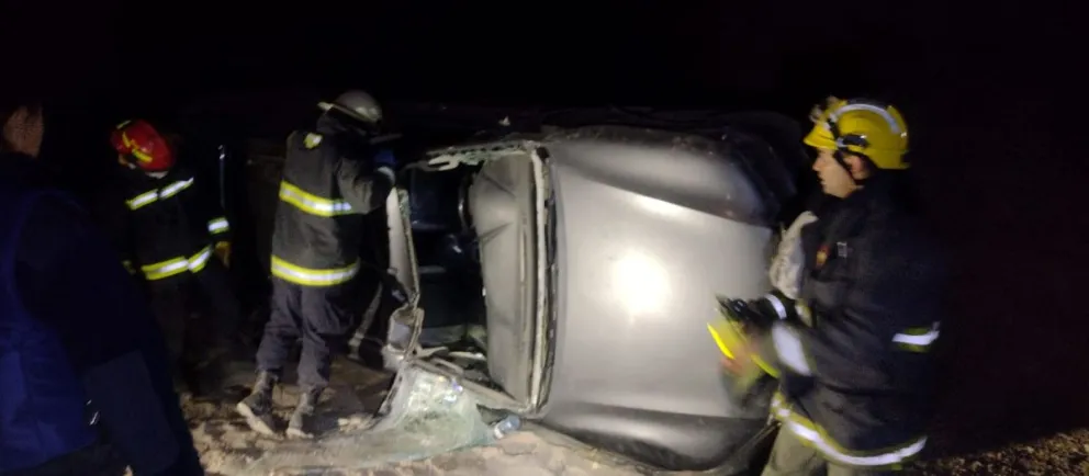 el vehículo había quedado atascado