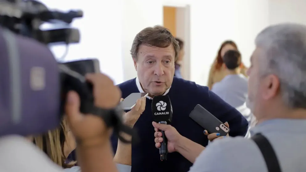 El Gobnernador de Río Negro aclaró la situación respecto al proyecto de gas natural licuado en la provinciaCrédito: Ezequiel Floridia / Gobierno de Río Negro