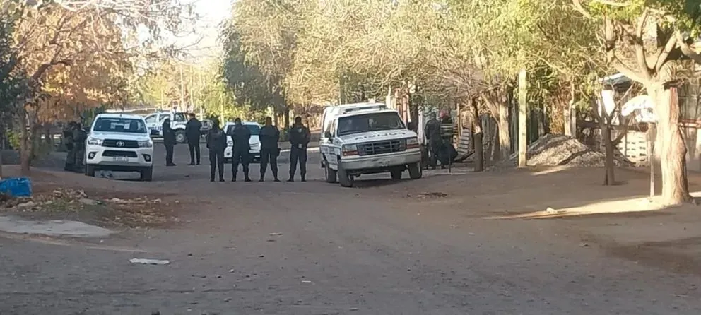 Encabezó el operativo el jefe de la Policía de Río Negro, Miguel Bertazzo. Foto (ANR)